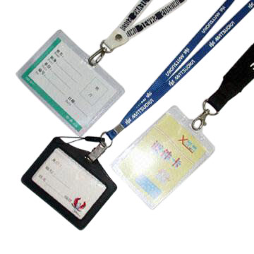 Lanyards with Badge Holder in Various Shapes